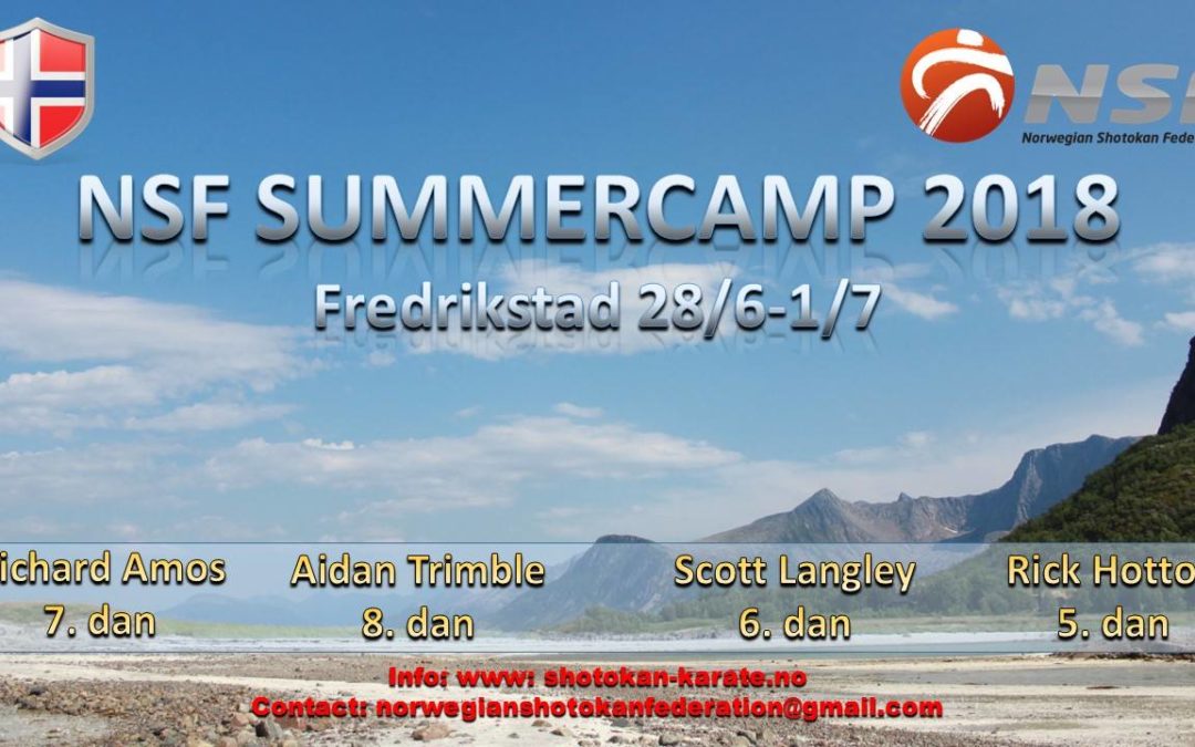 Invitasjon summercamp 2018